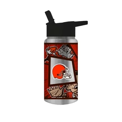 NFL Cleveland Browns 14oz Mascot Mini Thirst Water Bottle