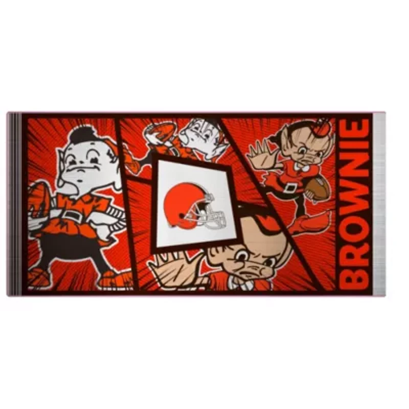 NFL Cleveland Browns 14oz Mascot Mini Thirst Water Bottle