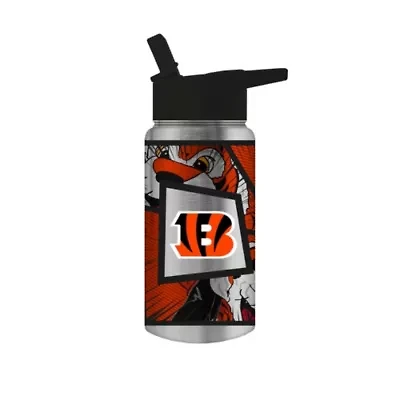NFL Cincinnati Bengals 14oz Mascot Mini Thirst Water Bottle