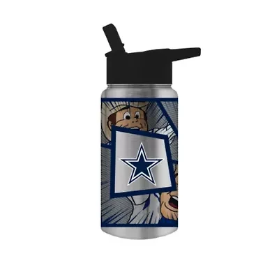 NFL Dallas Cowboys 14oz Mascot Mini Thirst Water Bottle