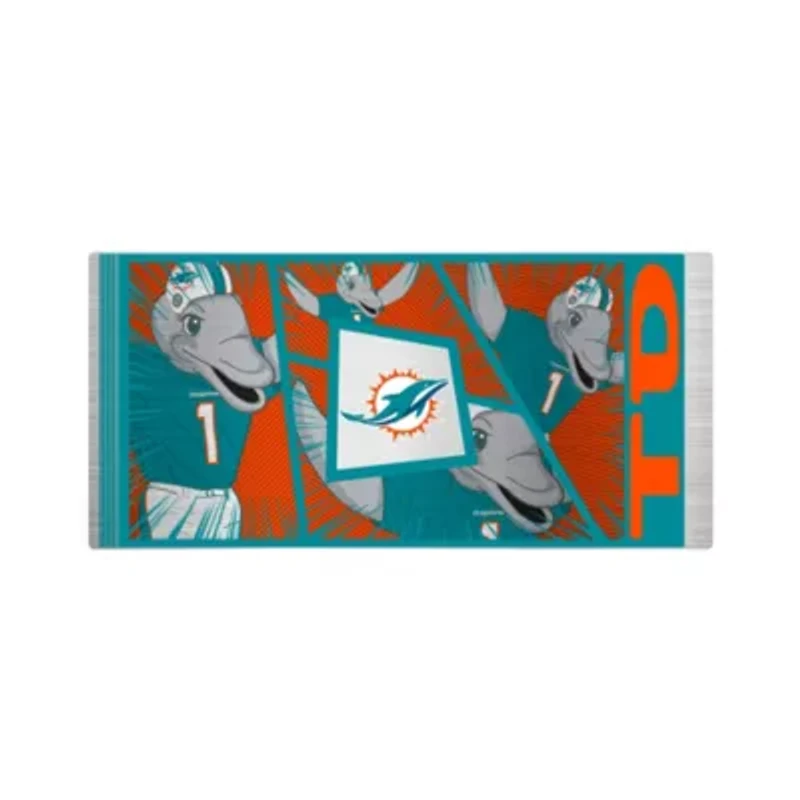 NFL Miami Dolphins 14oz Mascot Mini Thirst Water Bottle