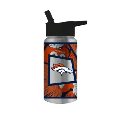 NFL Denver Broncos 14oz Mascot Mini Thirst Water Bottle