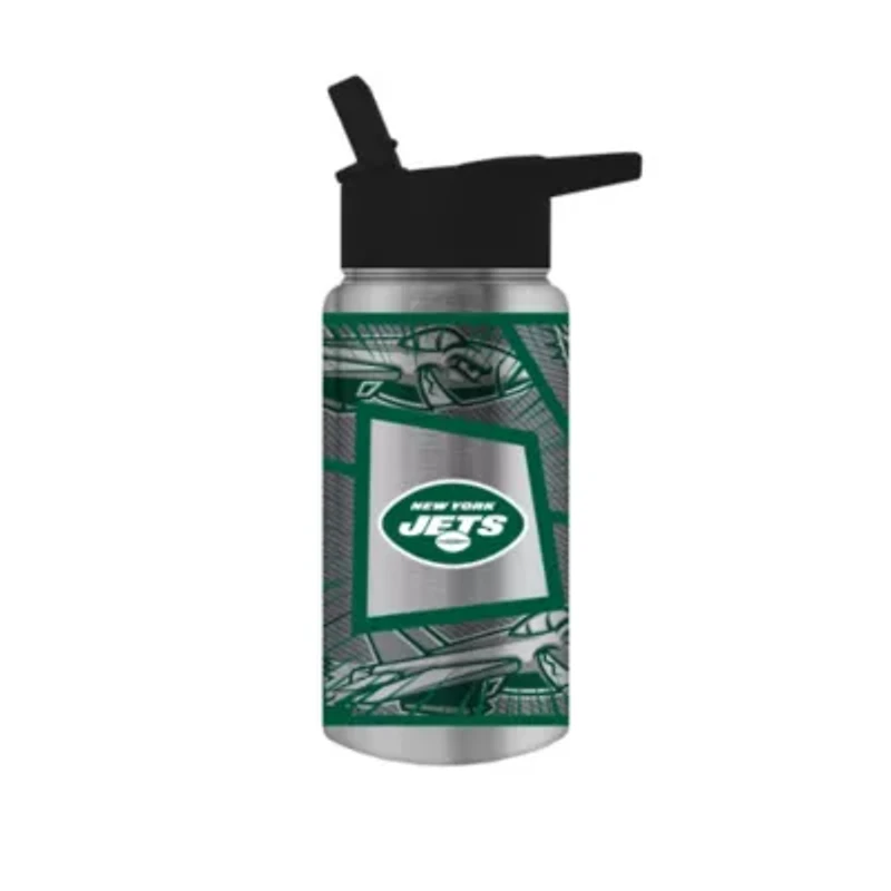 NFL New York Jets 14oz Mascot Mini Thirst Water Bottle