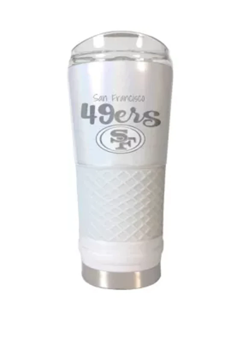 NFL San Francisco 49ers 24 Ounce Opal Draft Tumbler