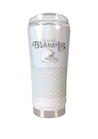 NFL Browns 24 Ounce Opal Draft Tumbler