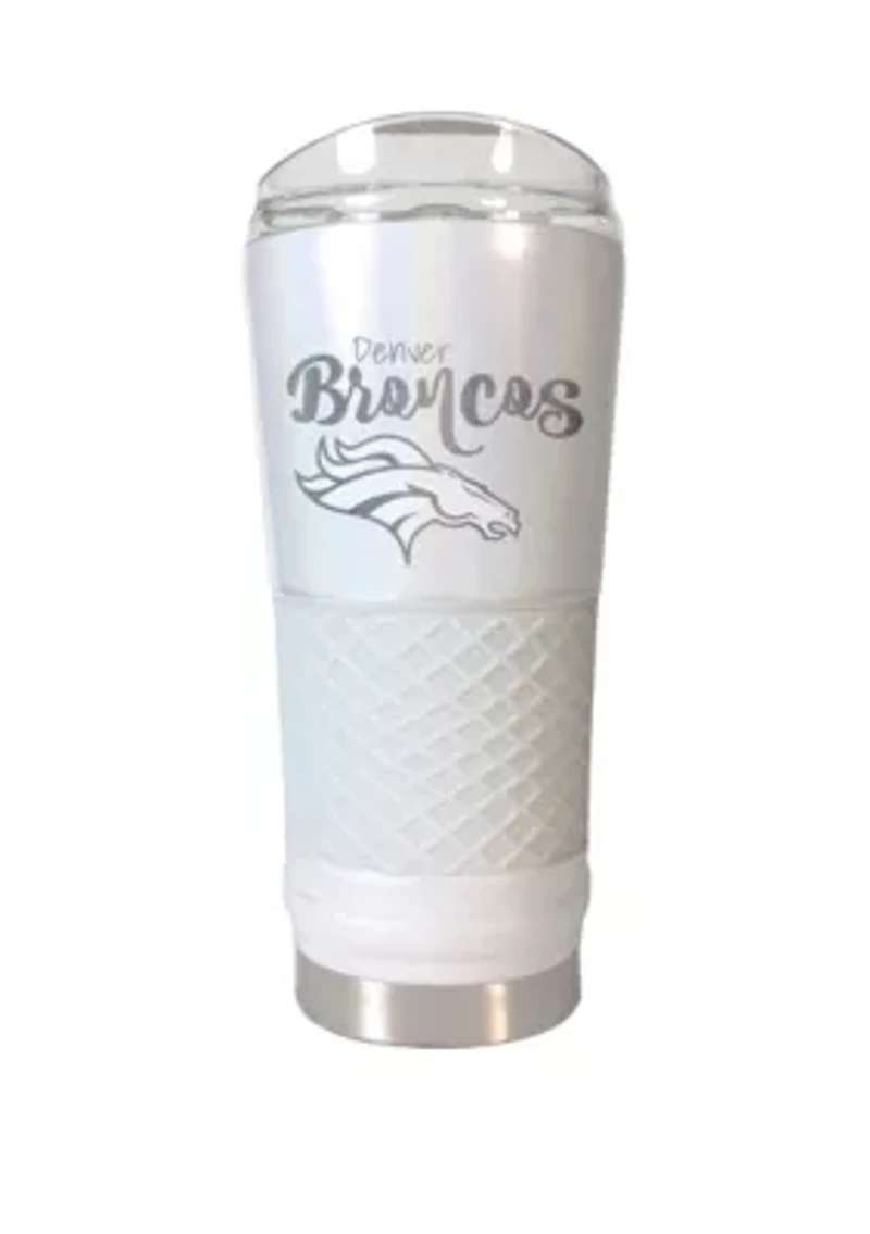 NFL Denver Broncos 24 Ounce Opal Draft Tumbler