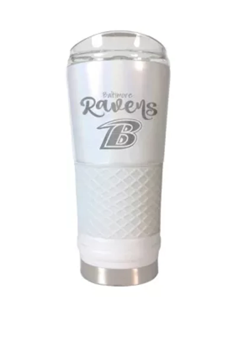 NFL Baltimore Ravens 24 Ounce Opal Draft Tumbler