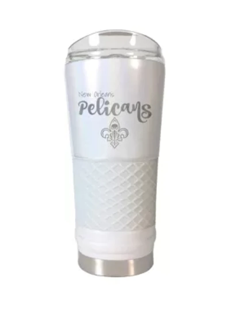 NBA New Orleans Pelicans 24 Ounce Opal Draft Tumbler