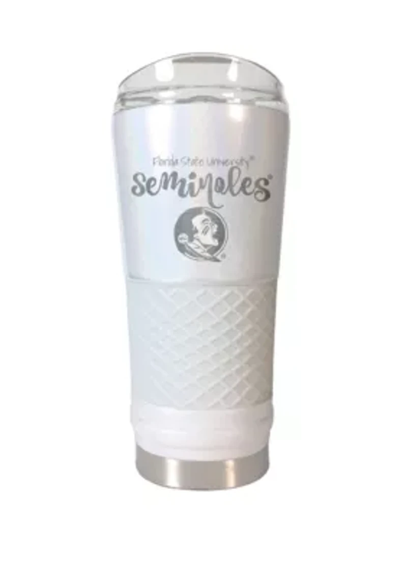 NCAA FSU Seminoles 24 Ounce Opal Draft Tumbler