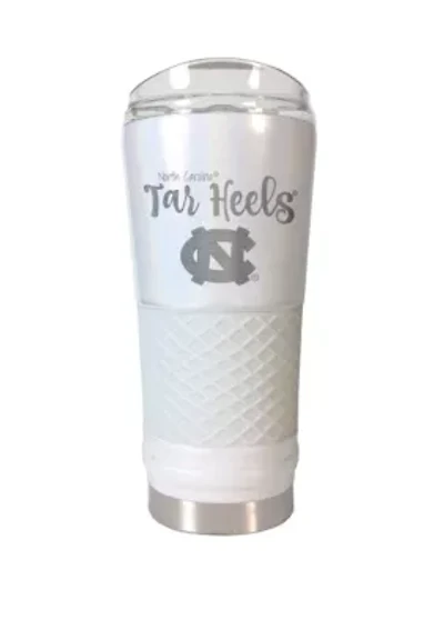 NCAA UNC Tarheels 24 Ounce Opal Draft Tumbler
