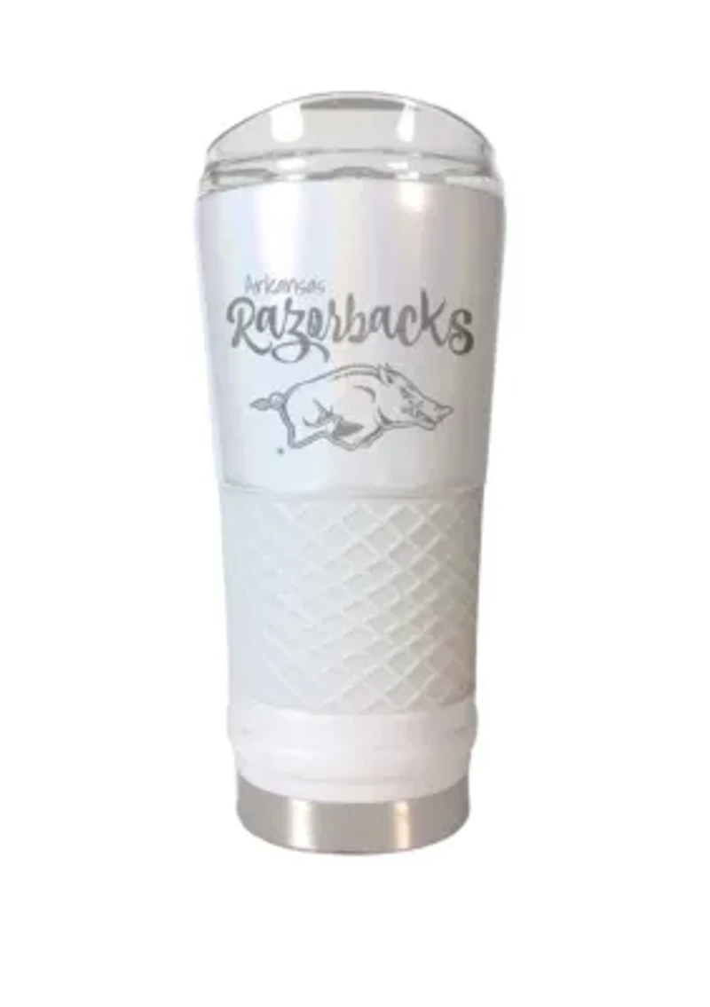 NCAA Arkansas Razorbacks 24 Ounce Opal Draft Tumbler