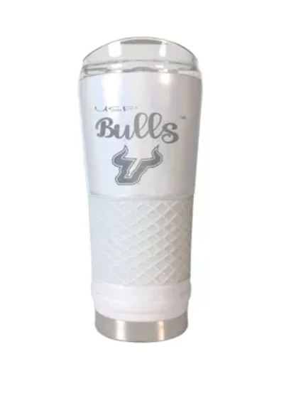 NCAA South Florida Bulls 24 Ounce Opal Draft Tumbler