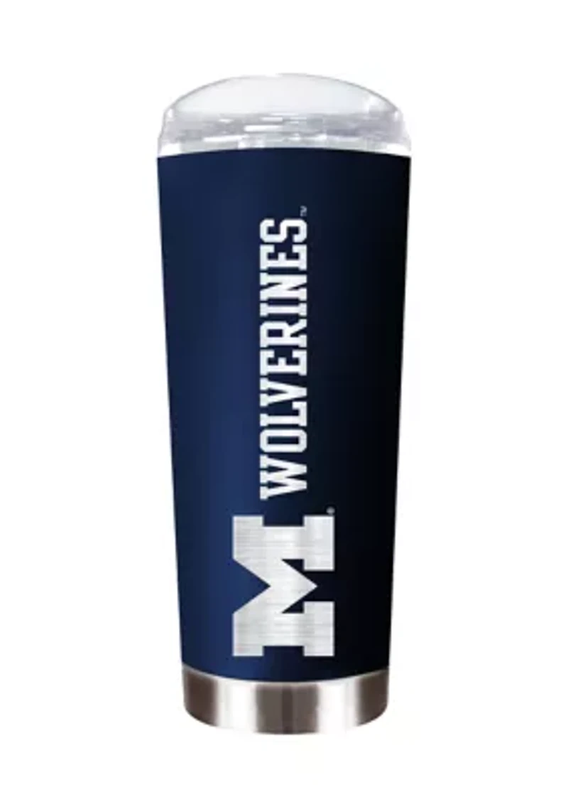 NCAA Michigan Wolverines 18 Ounce Roadie Travel Tumbler 