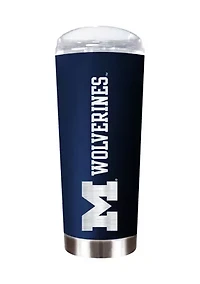 NCAA Michigan Wolverines 18 Ounce Roadie Travel Tumbler 