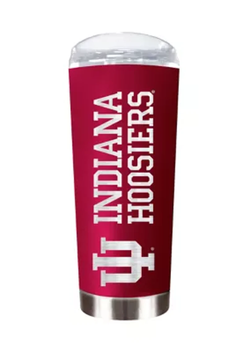 NCAA Indiana Hoosiers 18 Ounce Roadie Travel Tumbler