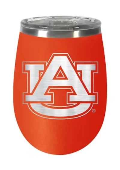 NCAA Auburn Tigers 10 Ounce  Team Colored Wine Tumbler