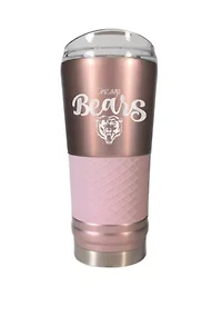 NFL Chicago Bears 24 Ounce Rose Gold Draft Tumbler