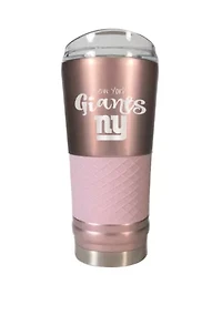 NFL New York Giants 24 Ounce Rose Gold Draft Tumbler