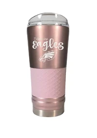 NFL Philadelphia Eagles 24 Ounce Rose Gold Draft Tumbler