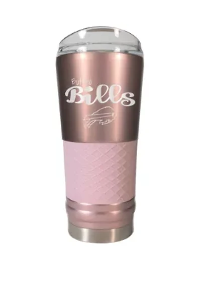 NFL Buffalo Bills 24 Ounce Rose Gold Draft Tumbler