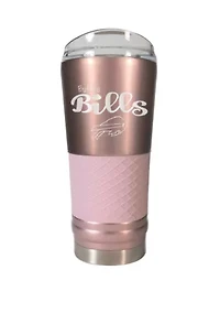 NFL Buffalo Bills 24 Ounce Rose Gold Draft Tumbler