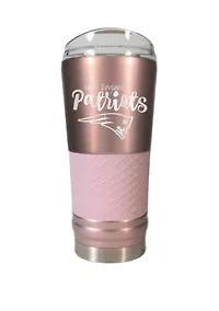 NFL New England Patriots 24 Ounce Rose Gold Draft Tumbler