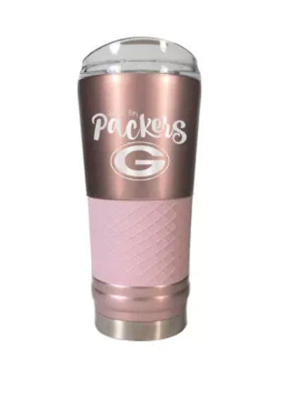 NFL Green Bay Packers 24 Ounce Rose Gold Draft Tumbler