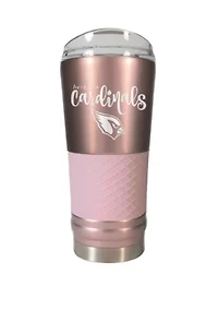NFL Arizona Cardinals 24 Ounce Rose Gold Draft Tumbler