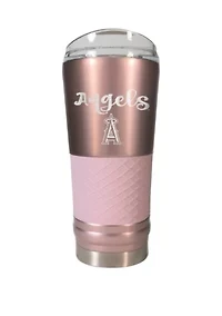 MLB LA Angels 24 Ounce Rose Gold Draft Tumbler