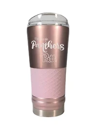 NCAA Pittsburgh Panthers 24 Ounce Rose Gold Draft Tumbler