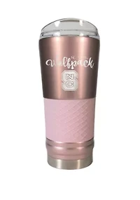 NCAA NC State Wolfpack 24 Ounce Rose Gold Draft Tumbler