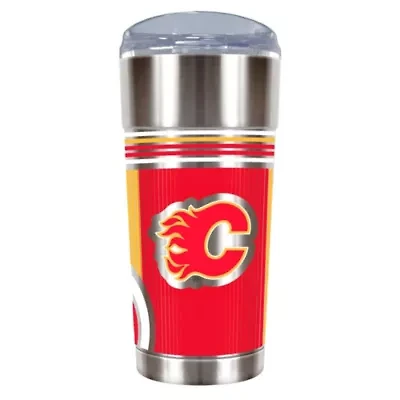 NHL Calgary Flames 24oz Stainless Steel Tumbler