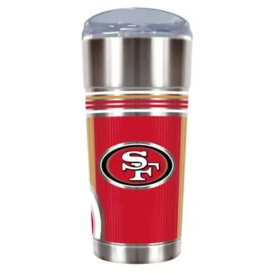 NFL San Francisco 49ers 24oz Stainless Steel Tumbler