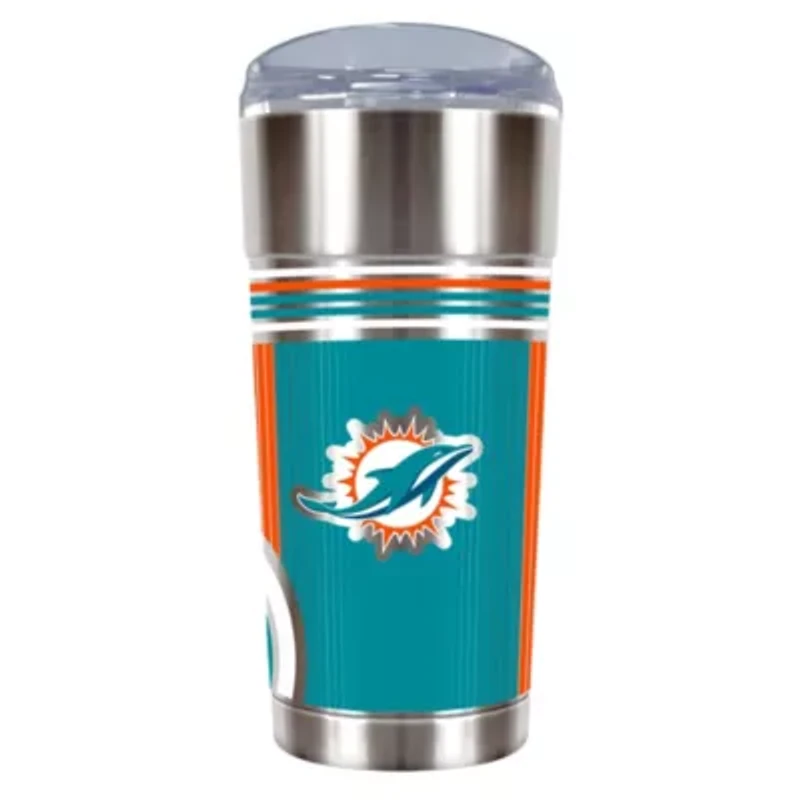 NFL Miami Dolphins 24oz Stainless Steel Tumbler