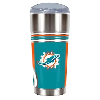 NFL Miami Dolphins 24oz Stainless Steel Tumbler