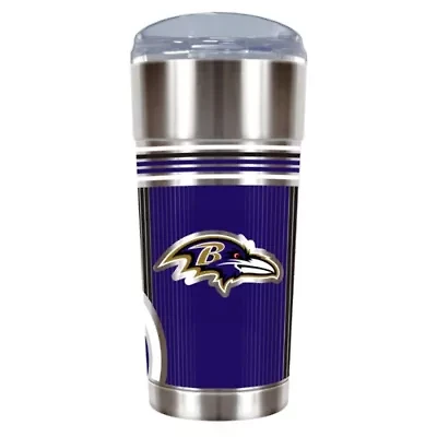 NFL Baltimore Ravens 24oz Stainless Steel Tumbler