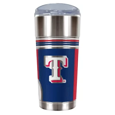 MLB Texas Rangers 24oz Stainless Steel Tumbler