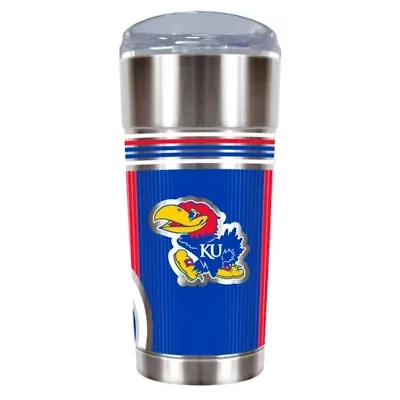 NCAA Kansas Jayhawks 24oz Stainless Steel Tumbler
