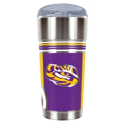 NCAA LSU Tigers 24oz Stainless Steel Tumbler