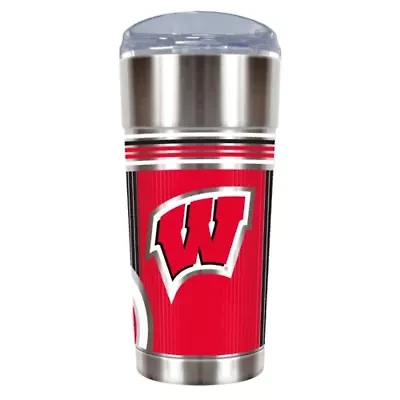 NCAA Wisconsin Badgers 24oz Stainless Steel Tumbler