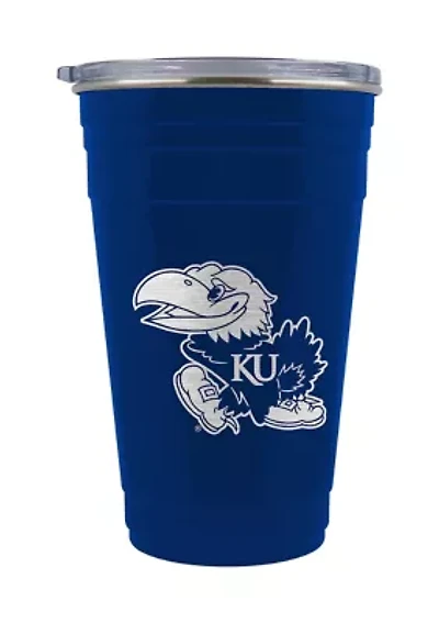 NCAA Kansas Jayhawks 22oz Tailgater Tumbler