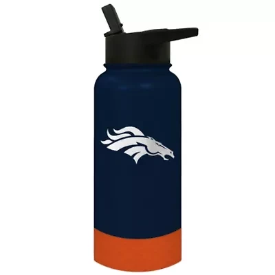 NFL Denver Broncos 32oz Thirst Waterbottle:32 Ounces:Blue