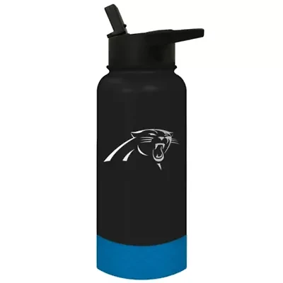 NFL Carolina Panthers 32oz Thirst Waterbottle:32 Ounces:Black