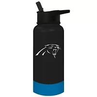 NFL Carolina Panthers 32oz Thirst Waterbottle:32 Ounces:Black