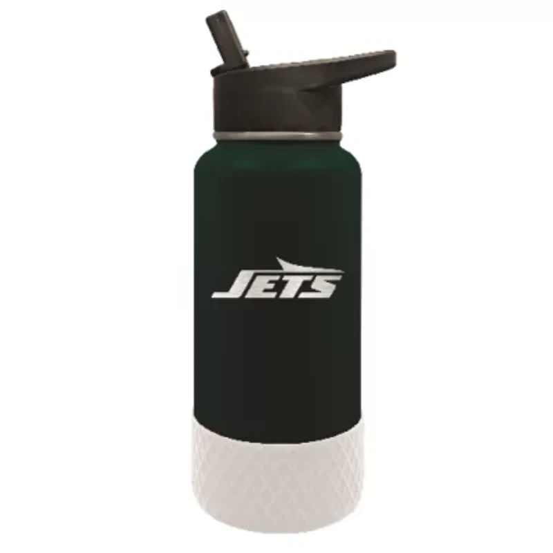 NFL New York Jets 32oz Thirst Waterbottle:32 Ounces:Green