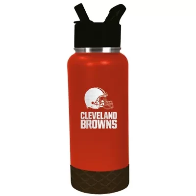 NFL Cleveland Browns 32oz Thirst Waterbottle:32 Ounces:Orange