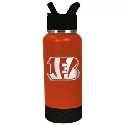 NFL Cincinnati Bengals 32oz Thirst Waterbottle:32 Ounces:Orange