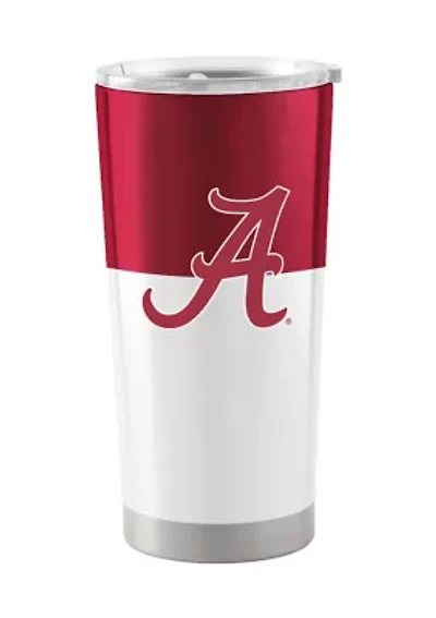 Alabama Crimson Tide NCAA Alabama Tide 20oz. Colorblock Stainless Tumbler