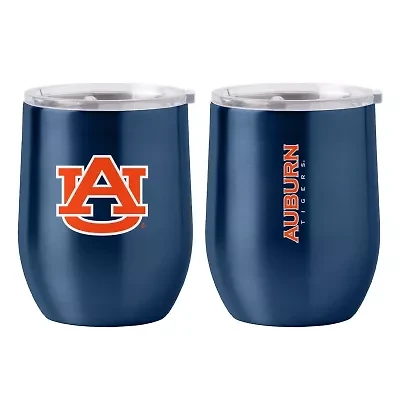 Auburn Tigers NCAA Auburn 16oz Stainless Curved Beverage