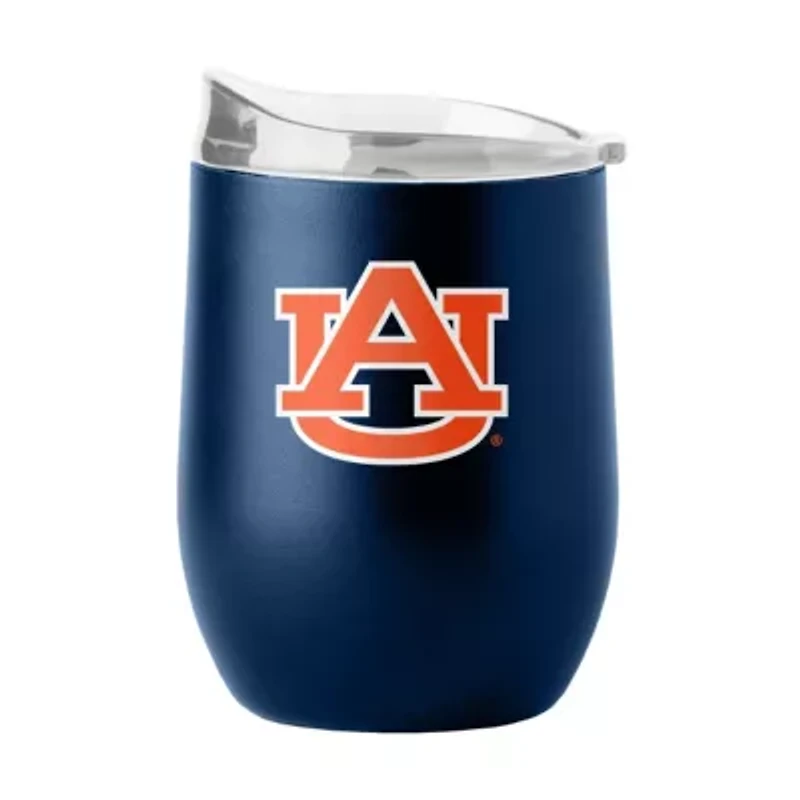 Auburn Tigers NCAA Auburn 16oz Flipside Powder Coat Curved Beverage